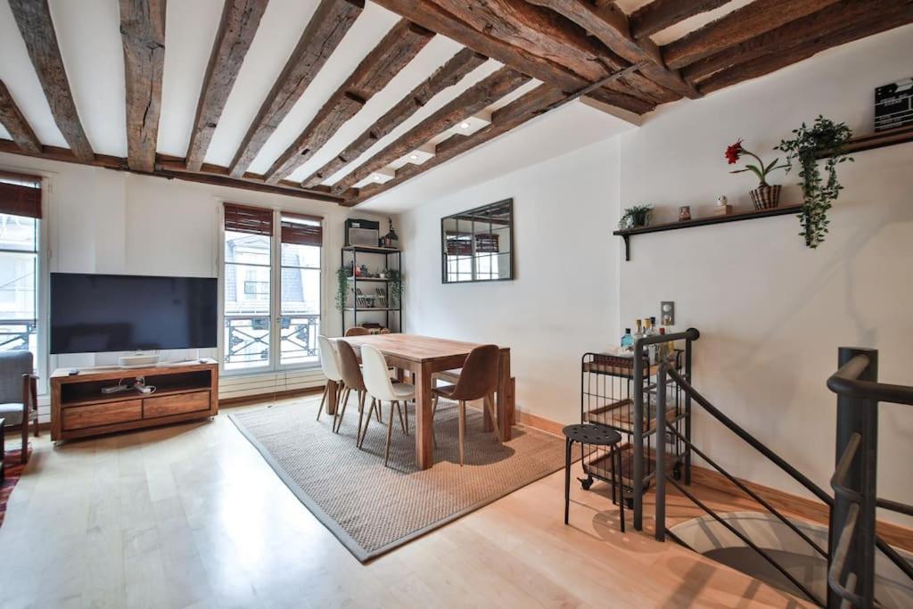 Apartmán Typical Parisian Duplex#4Pers#Le Marais Exteriér fotografie