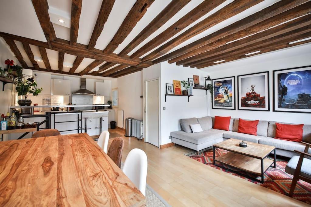 Apartmán Typical Parisian Duplex#4Pers#Le Marais Exteriér fotografie
